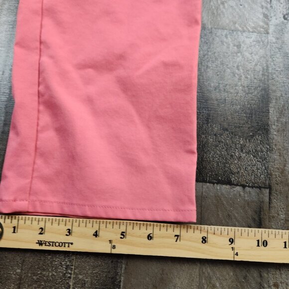 Peter Millar Mens size 36x34 Polyester Flat Front Golf Travel Chino Pants - Picture 8 of 10